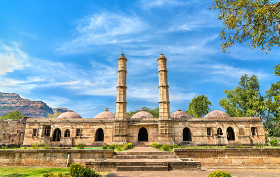 The Champaner-Pavagadh Archaeological Park, with its blend of Hindu and Islamic architecture, is one of West India's Famous Archaeological Marvels.
