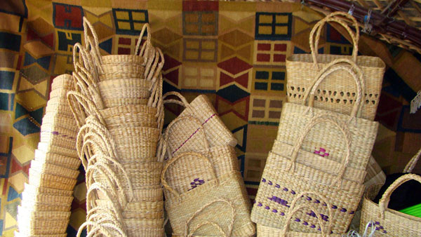 Bamboo and cane products r famous in Champhai