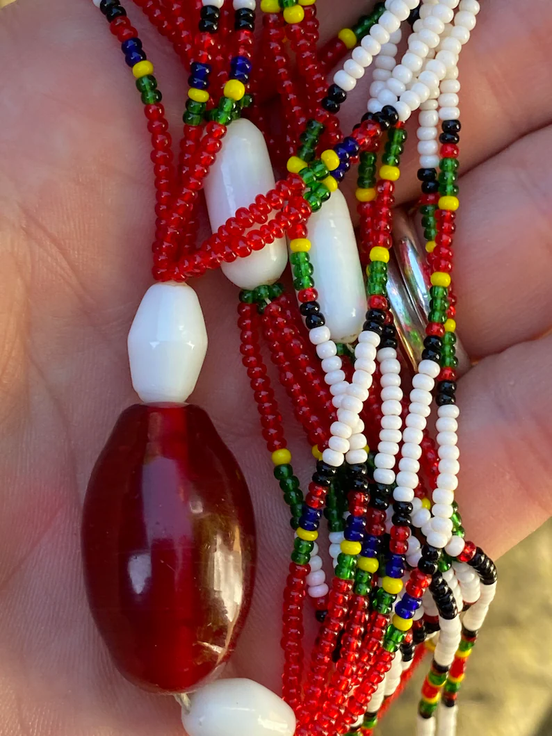 Made with beads and is very colorful