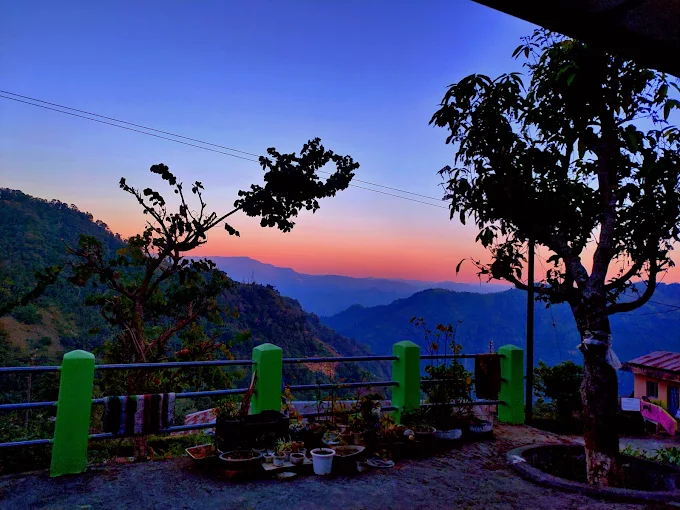 This is a place for trekking in Champhai