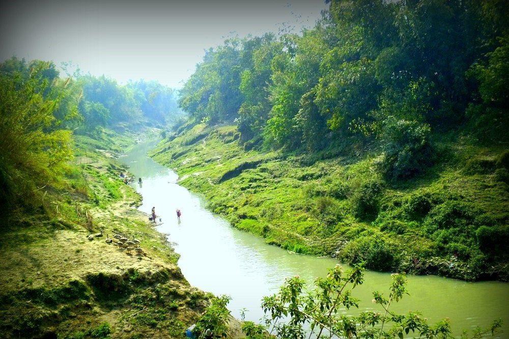 Flows very beautifully in Thoubal