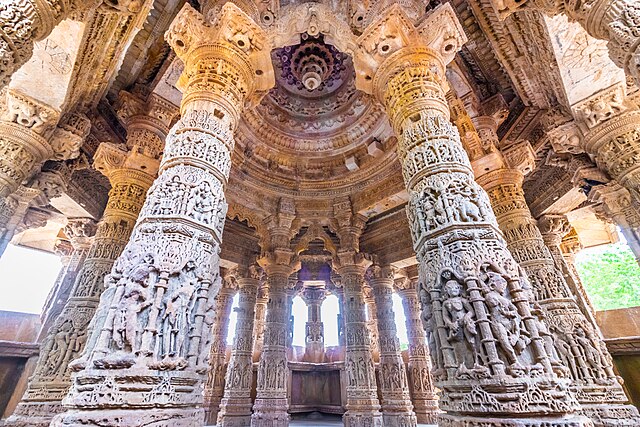 Akhanda Bhagavad Saptaha Mandapam, a hall for continuous religious discourses and a spiritual place to visit in Tirupati.