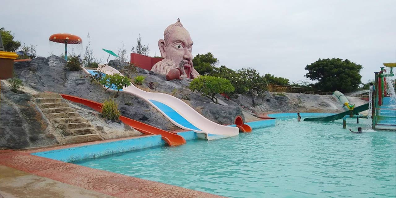 Baywatch Water Park, a fun-filled amusement and water park to visit in Kanyakumari.