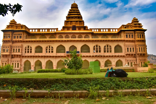 Chandragiri Fort, a historical fort and palace located near Tirupati.