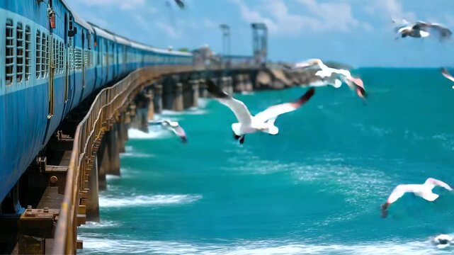 The white domes of the Erwadi Dargah, a site of multi-faith pilgrimage near Rameshwaram.