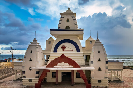 Gandhi Mandapam Kanyakumari, memorial where Mahatma Gandhi's ashes were kept.