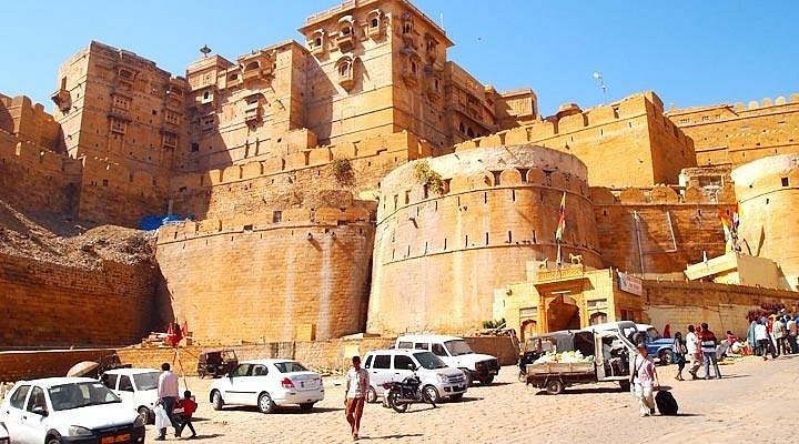 Experience local life at Kote Gate, a bustling place to visit in Bikaner.