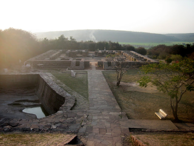 Ancient monastic ruins at Monastery 51 among historical places to visit in Sanchi