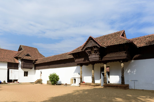 Padmanabhapuram Palace, an ancient wooden palace and historic place to visit near Kanyakumari.