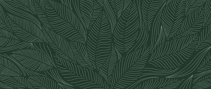 An intricate painting of a mythological scene engraved on a palm leaf.