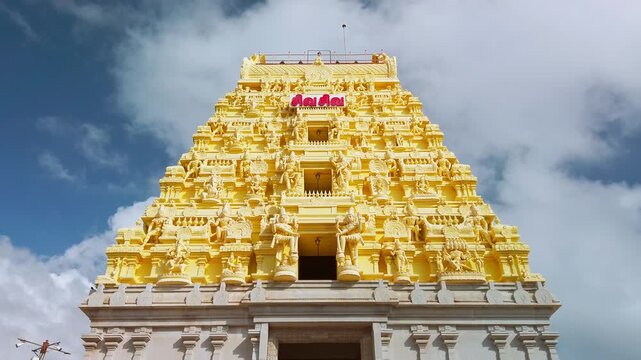 The long, ornate corridor of the Ramanathaswamy Temple, one of the key places to visit in Rameshwaram.