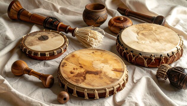 A lively performance of Tamil Folk Music with traditional instruments in Mahabalipuram.