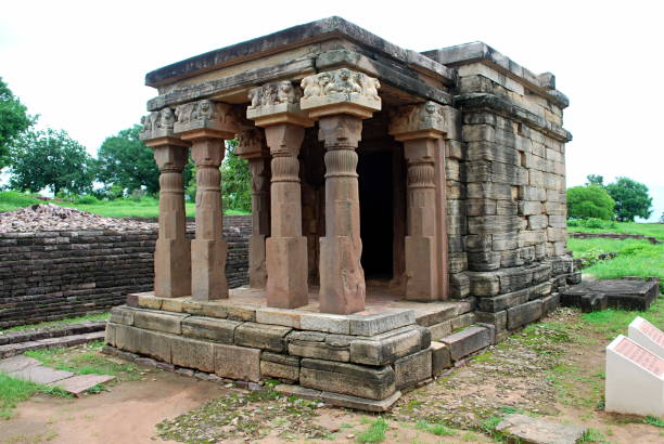 The well-preserved Gupta-style Temple 17 among ancient places to visit in Sanchi