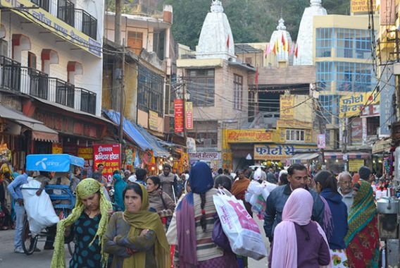 Market of Haridwar is very lively