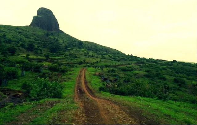 Hikers on the trail to Anjaneri Hill, the birthplace of Hanuman, near Nashik. Hikers on the trail to Anjaneri Hill, the birthplace of Hanuman, near Nashik.