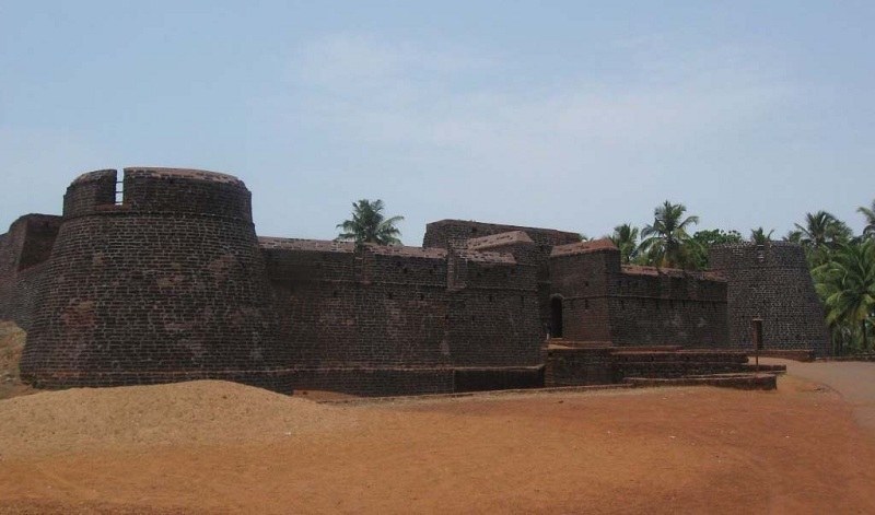 Historic Bekal Fort located in Kasaragod district.