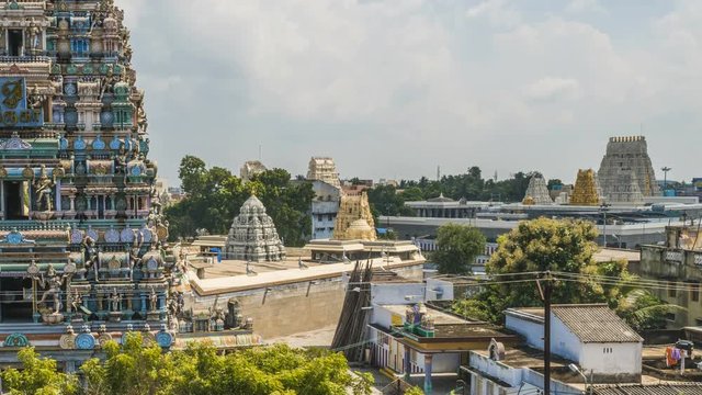 Kumarakottam Temple dedicated to Lord Murugan, located centrally in Kanchipuram.