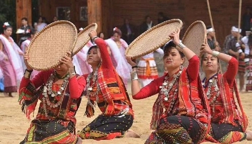 It usually includes dance