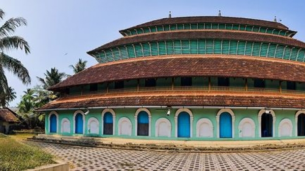 The historic and architecturally significant Mishkal Mosque in Kozhikode.