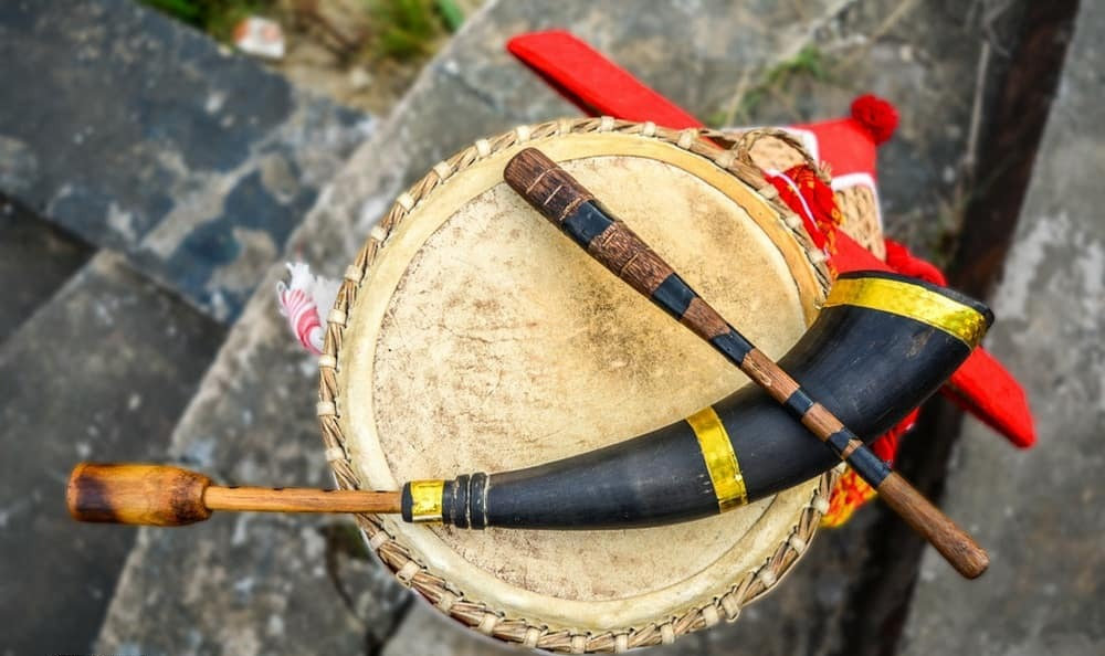 A ceremonial Oppana performance at a Kozhikode wedding.