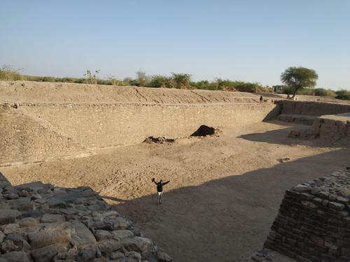 The vast seasonal salt marsh, stunning in the white season, is a breathtaking place to visit in Dholavira's region.