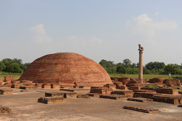 The sacred Someshwar Nath Temple on a hill, overlooking the plains of Champaran.