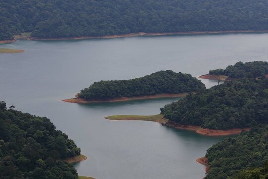 The rope bridge at Thenmala Ecotourism, a leading eco-friendly place to visit in Kollam.