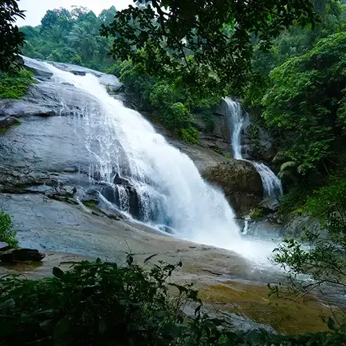 A beautiful set of waterfalls, Thusharagiri is a great trekking place to visit near Kozhikode.