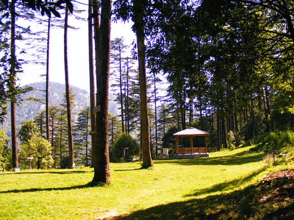A area in Mussoorie filled with beauty
