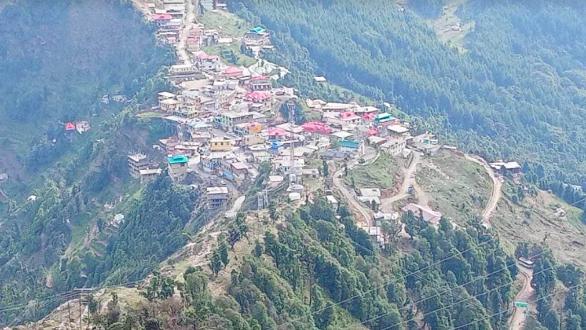 This is a hill side area famous for its view