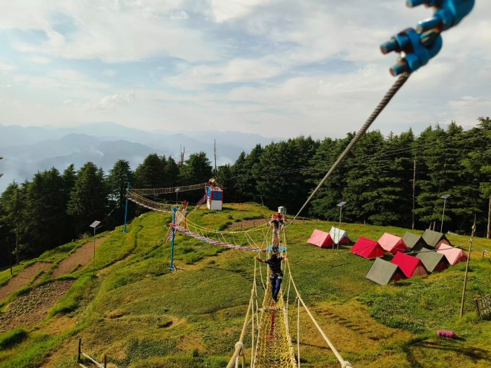 The hill view is worth watching when in Dalhousie