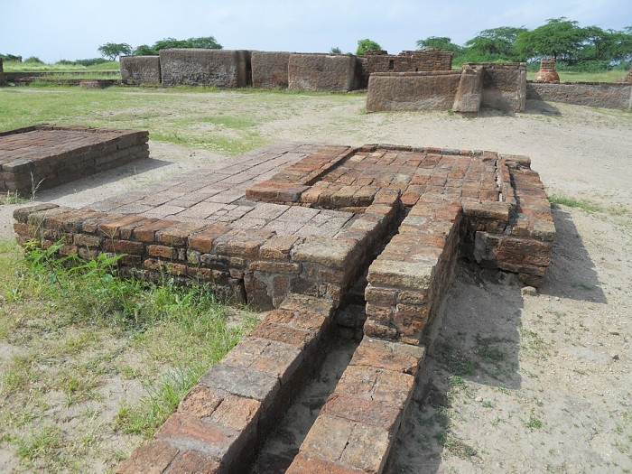 This is an archaeological site near Gandhinagar