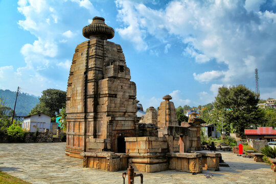Baijnath Temple, an ancient and intricately carved Shiva temple complex.