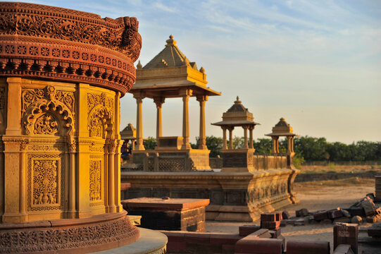 Bhuj, the cultural capital of Kutch known for its palaces and handicrafts.