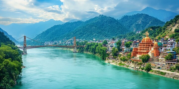 Haridwar, the sacred holy city and major spiritual place to visit near Roorkee.
