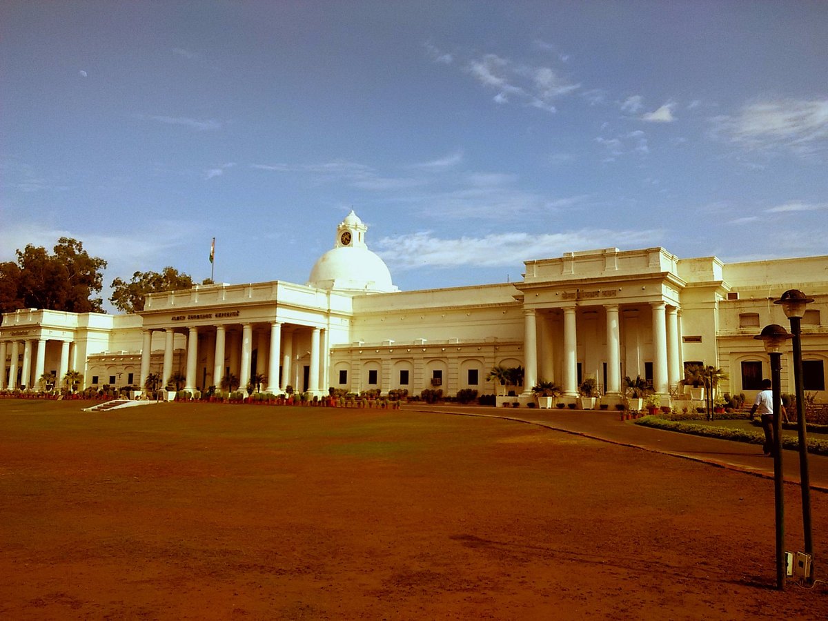 he Institute of Technology (IIT) Roorkee campus aerial view.