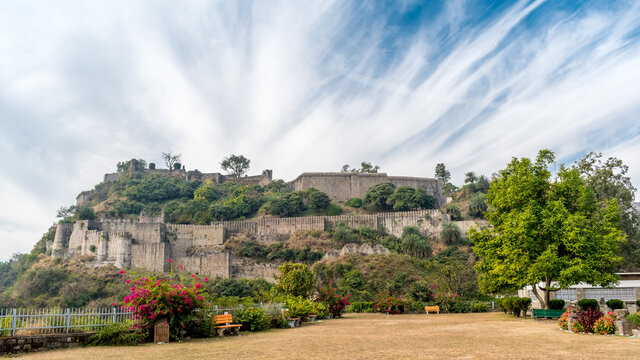 Kangra Fort, a massive historical place to visit near Dharamshala.