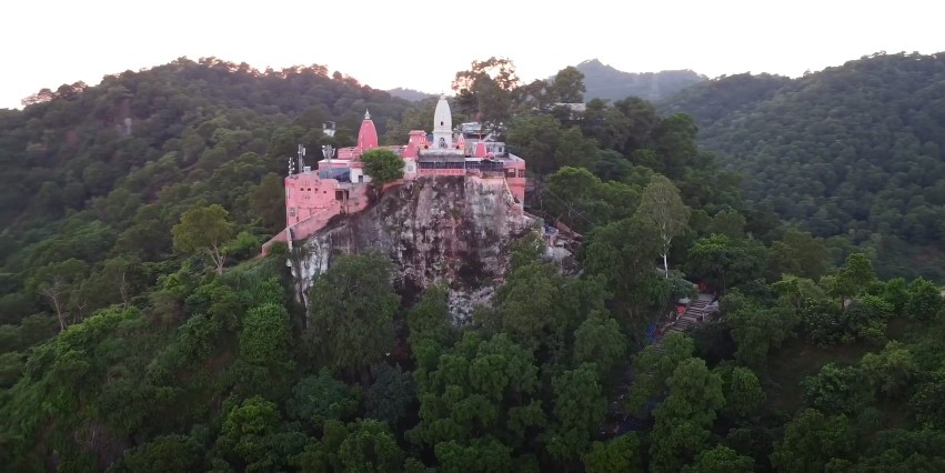 Mansa Devi Temple in Haridwar, a popular hilltop Shakti temple.