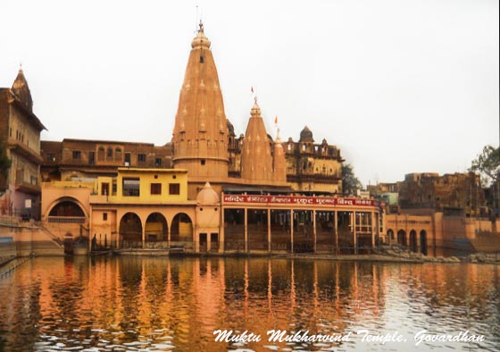 Mukharvind temple complex, a sacred site of 108 shrines and a significant spiritual place to visit in Chitrakoot.