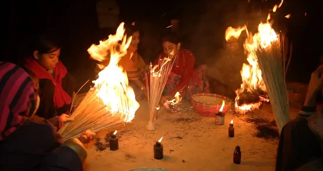 Sama-Chakeva Dance, a festive bird-themed folk dance and cultural place to visit in Sitamarhi.