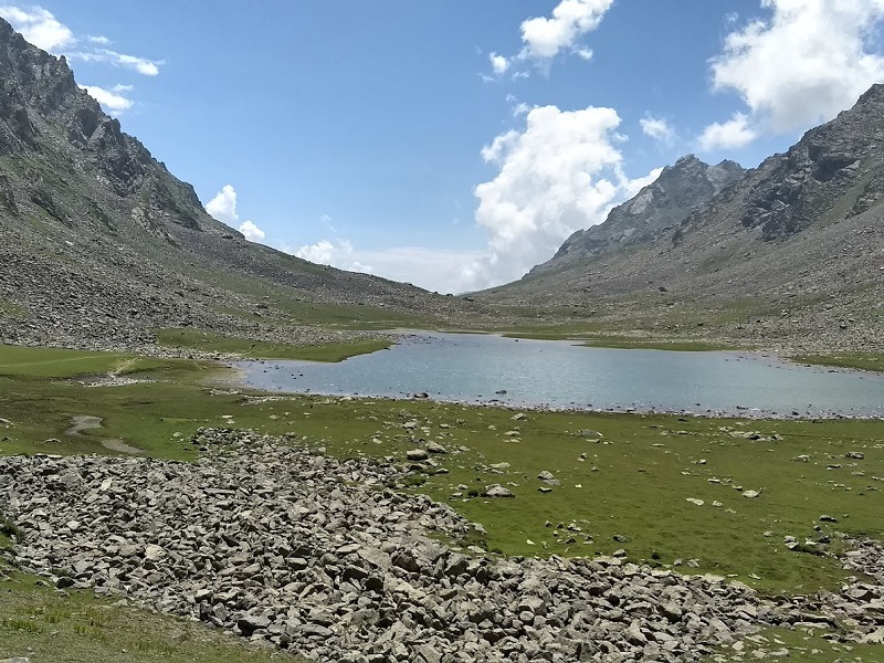 Satsar Lake, a unique cluster of seven lakes and a remarkable place to visit near Sonmarg.