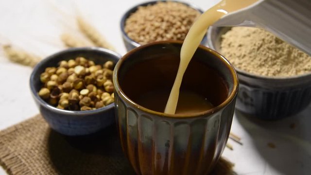 Sattu ka Sharbat, a refreshing roasted gram flour drink.