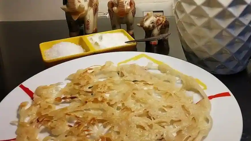 A traditional plate of savory Dogra cuisine from the Jammu region.