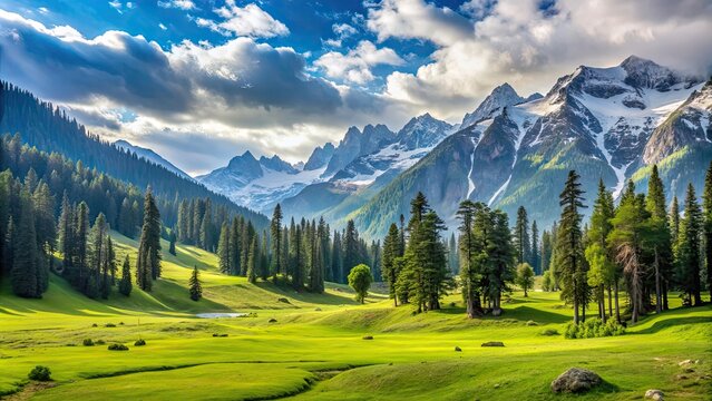 Sonmarg Meadow, the golden valley floor and namesake place to visit in Sonmarg.