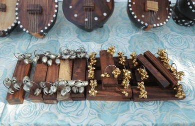 A performer engaged in the spiritual Sufiana Kalam music tradition in Kashmir.