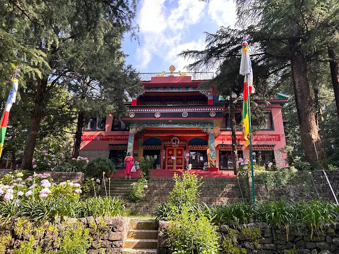Tushita Meditation Centre, a peaceful place to visit in Dharamshala for Buddhist courses.