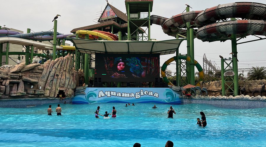 places to visit in panipat aquamagic water park with water slides and pools