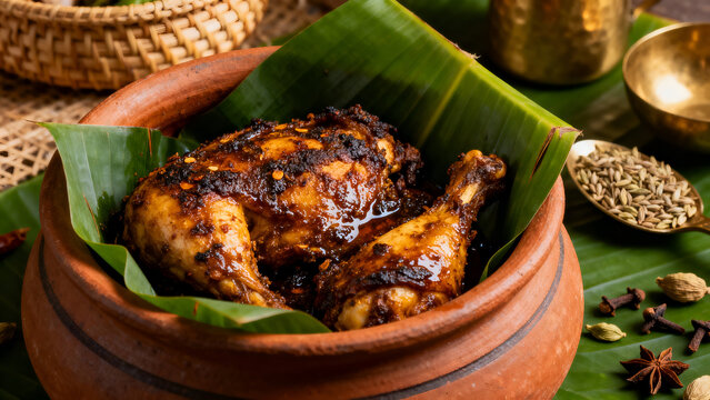 Chettinad Chicken Curry, a spicy and aromatic signature chicken dish.