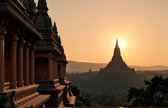 Mahabodhi Temple in Gaya, a UNESCO site and Buddhist pilgrimage near Bokaro.