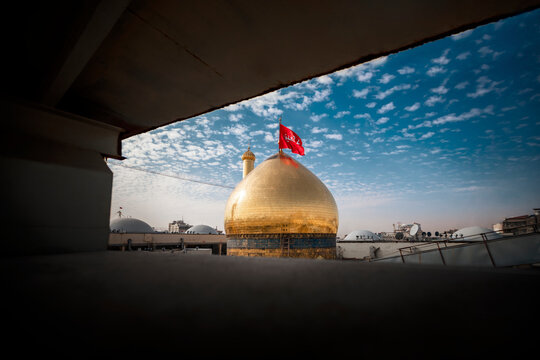 Beautiful white domes and minarets at Imam Nagar Karbala, one of the top places to visit in Lakhimpur Kheri for religious architecture.